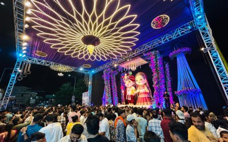 रायपुर के सबसे प्यारे गणपति जी: लाखे नगर के गणपति दर्शन