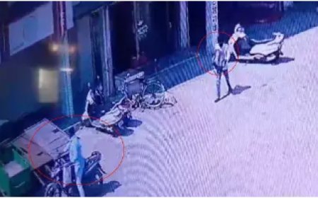 बिलासपुर में दिनदहाड़े चोरी: स्कूटी में रखा पैसों से भरा बैग लेकर आरोपी फरार