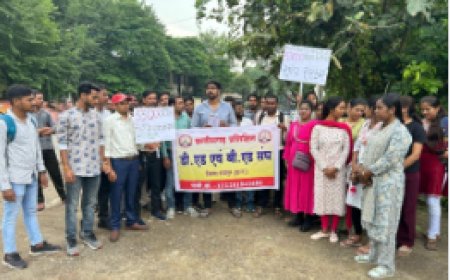 CG News: प्रशिक्षित डीएड-बीएड संघ का नवा रायपुर में आंदोलन तेज, 33 हजार भर्ती और अन्य मांगों को लेकर मुख्यमंत्री को ज्ञापन