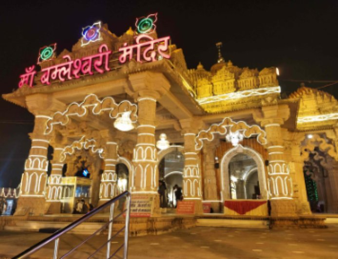 Chhattisgarh : नवरात्र पर 150 किलो चांदी से जगमगाएगा मां बम्लेश्वरी का दरबार