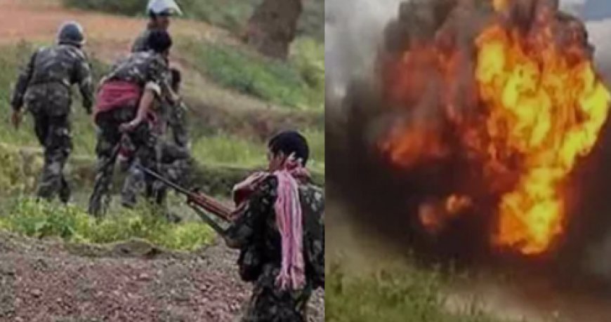 CG Breaking News : नक्सलियों ने IED ब्लास्ट कर 5 जवानों को किया घायल, ऑपरेशन तेज