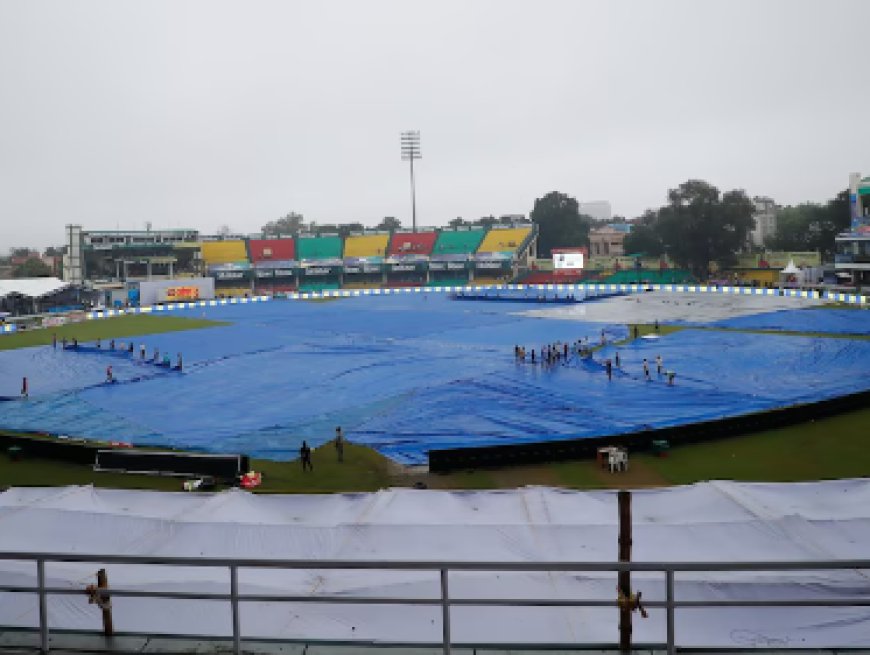 Ind vs Ban 2nd Test Day 3: Third Day of Kanpur Test: Rain Affects the Game