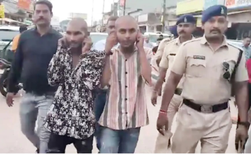 ट्विन सिटी में चाकूबाजी की घटना: दो भाइयों पर कटर से हमला, एक की हालत गंभीर, पुलिस ने आरोपियों का निकाला जुलूस..