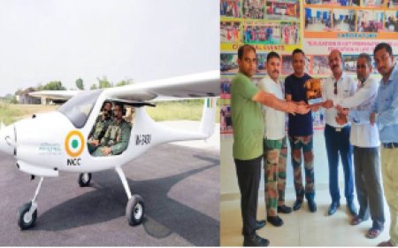 CG News: छोटे कस्बे में उड़ान का सपना, आत्मानंद स्कूल में एनसीसी की शुरुआत..