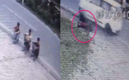 खौफनाक हादसा: दौड़ के बाद दोस्ती का अंत, तेज रफ्तार कार ने ले ली 3 दोस्तों की जान