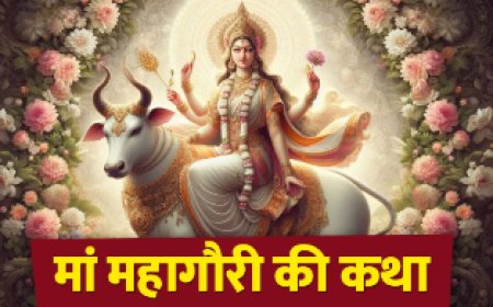 नवरात्रि के आठवें दिन मां महागौरी की कथा:  वैवाहिक जीवन में लाएं सुख और शांति