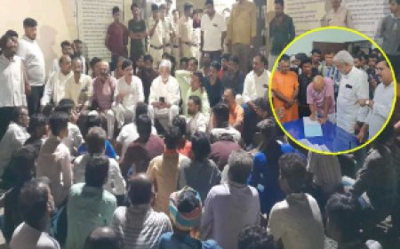 BJP विधायक बृज बिहारी पटेरिया का इस्तीफा वापस, थाने के बाहर धरना