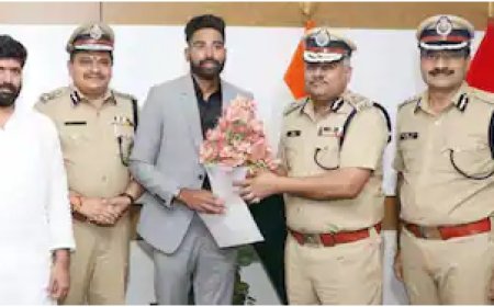 MD. Siraj Becomes DSP: The Journey from Cricketer to Police Officer