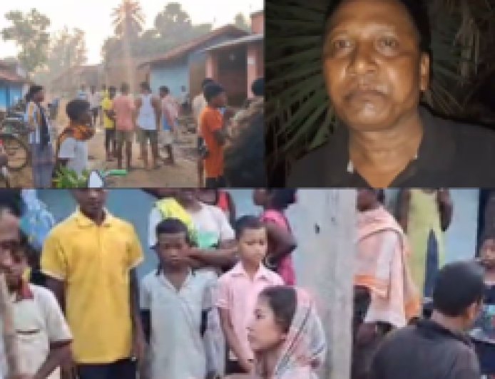 खेत में दारोगा की बाइक: रंगे हाथ पकड़ा गया, लोगों ने कहा, 'कैमरवा बंद करो
