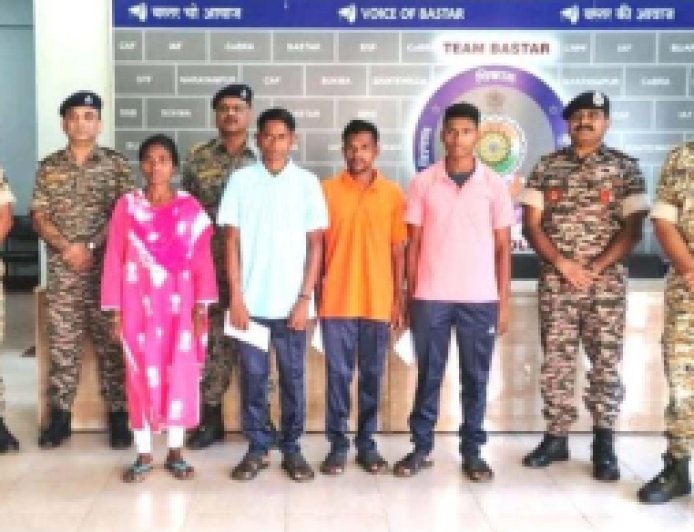 Due to the active efforts of security forces, Naxalites surrender, marking the end of the Jhiram Valley attack.