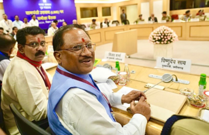 अमित शाह ने सीएम साय को नक्सल विरोधी अभियान की सफलता पर दी बधाई, कहा- विकास की नई ऊँचाइयाँ छू रहा है छत्तीसगढ़