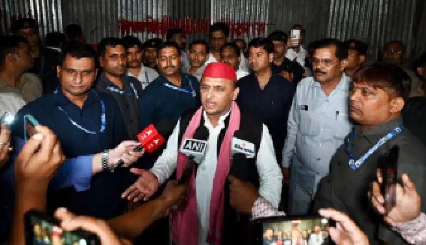 High Tin Shed Barricading: Akhilesh Yadav's Attack, Government Forgot to Honor Great Leaders